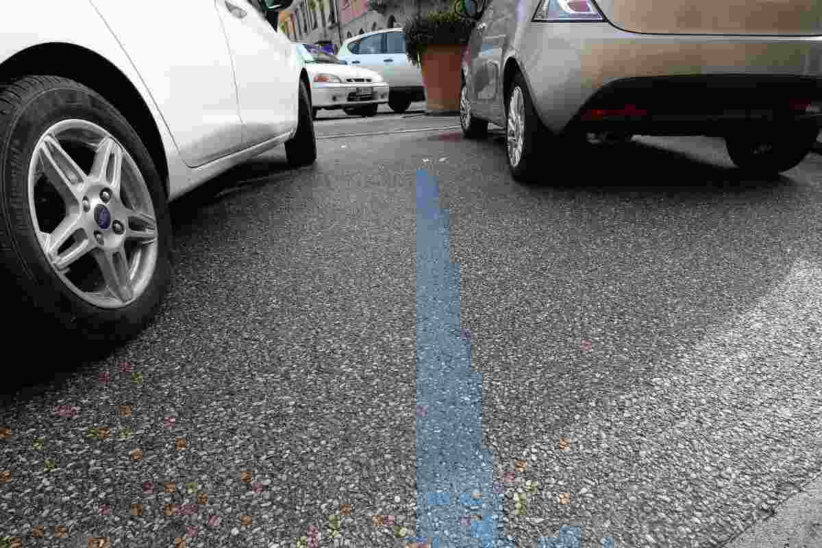 parcheggio strisce blu Roma