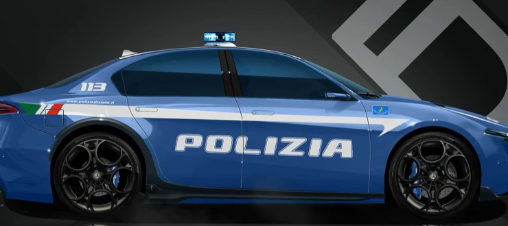 Alfa Romeo Giulia polizia