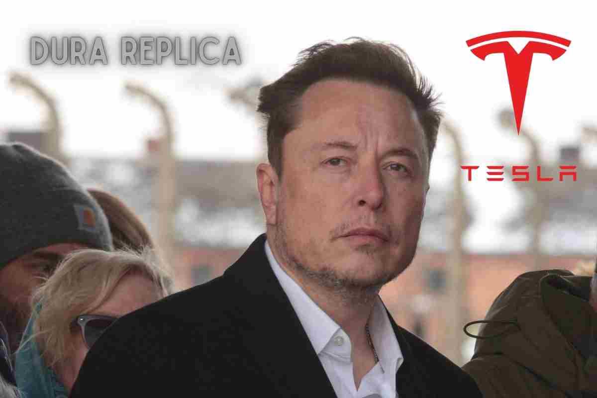 Elon Musk rabbia promozione replica