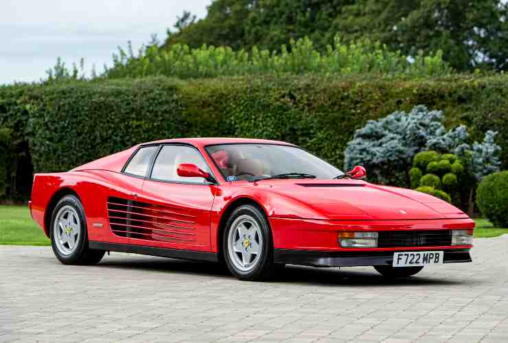 Ferrari Testarossa di Mansell all'asta