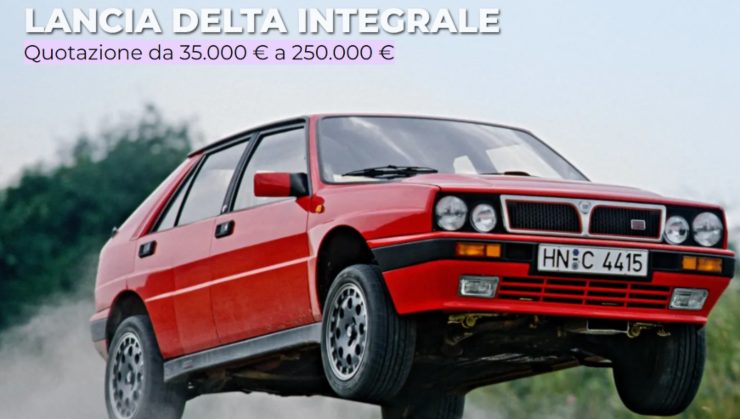 Lancia Delta Integrale ecco il costo