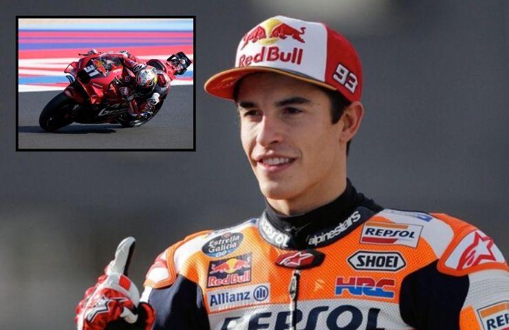 Il campione spagnolo Marc Marquez