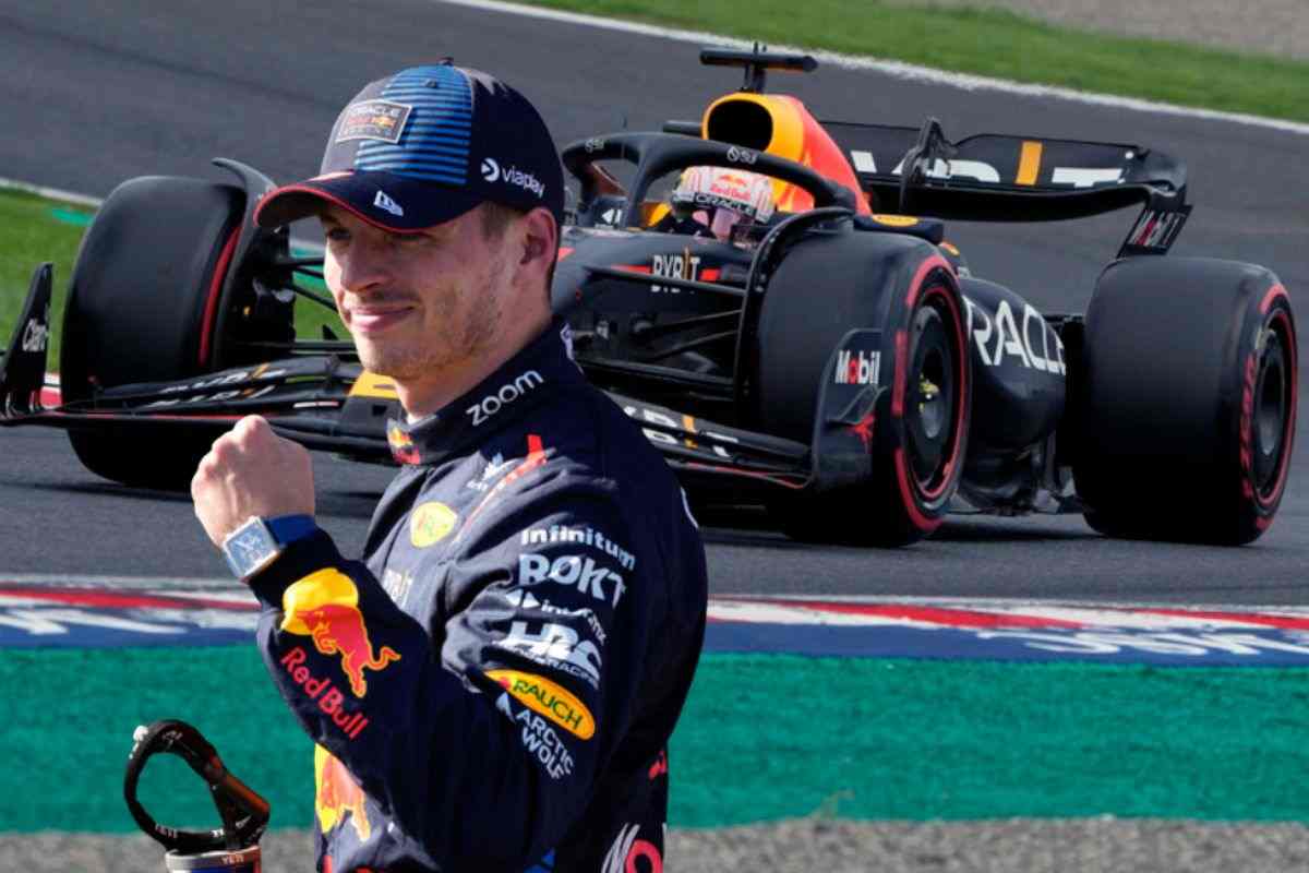 Il pilota Red Bull Max Verstappen