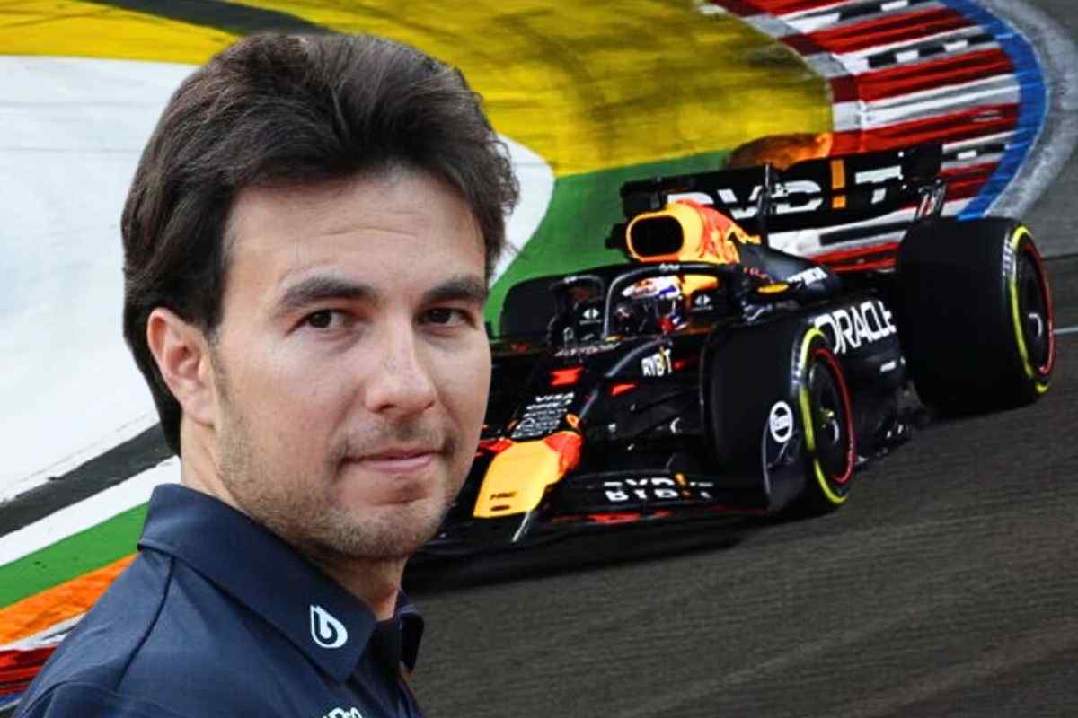 Il pilota Red Bull Sergio Perez