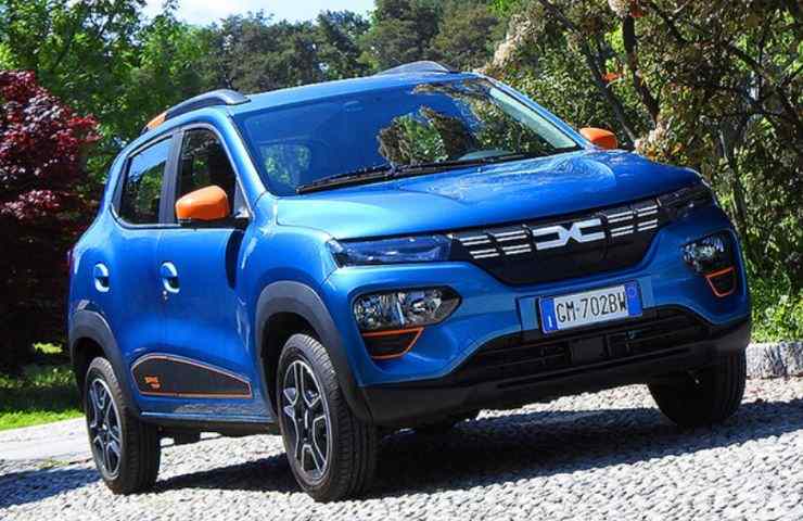 La nuova Dacia Spring elettrica