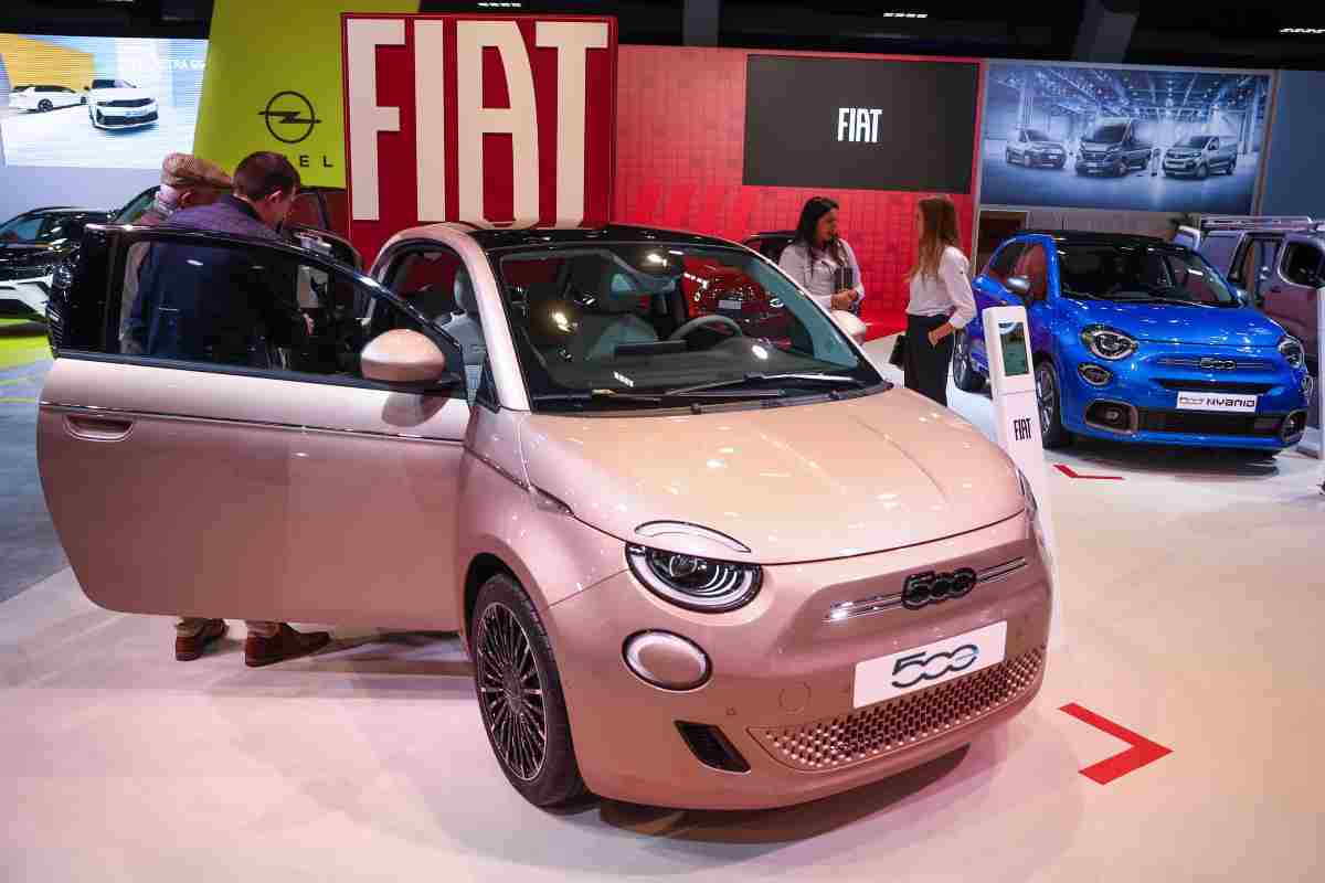 Fiat 500 rosa