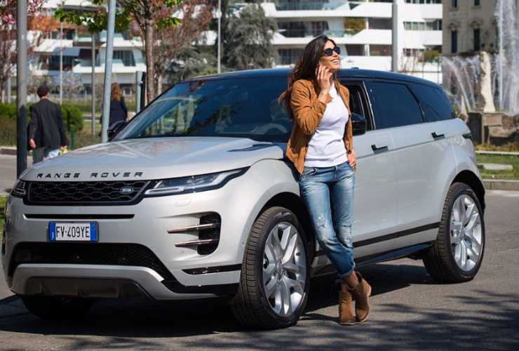 La Range Rover di Federica Nargi