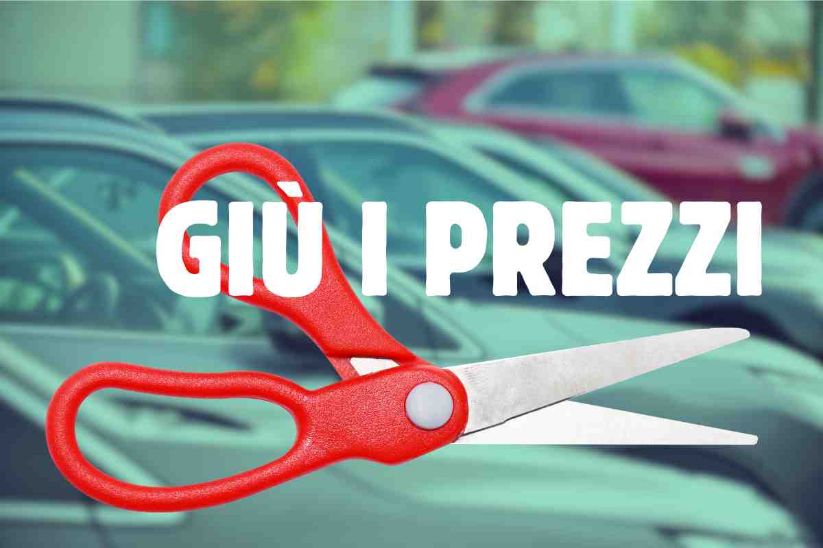 Auto prezzi giù