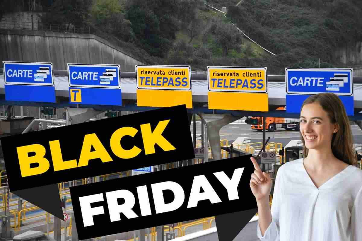 Telepass con il Black Friday