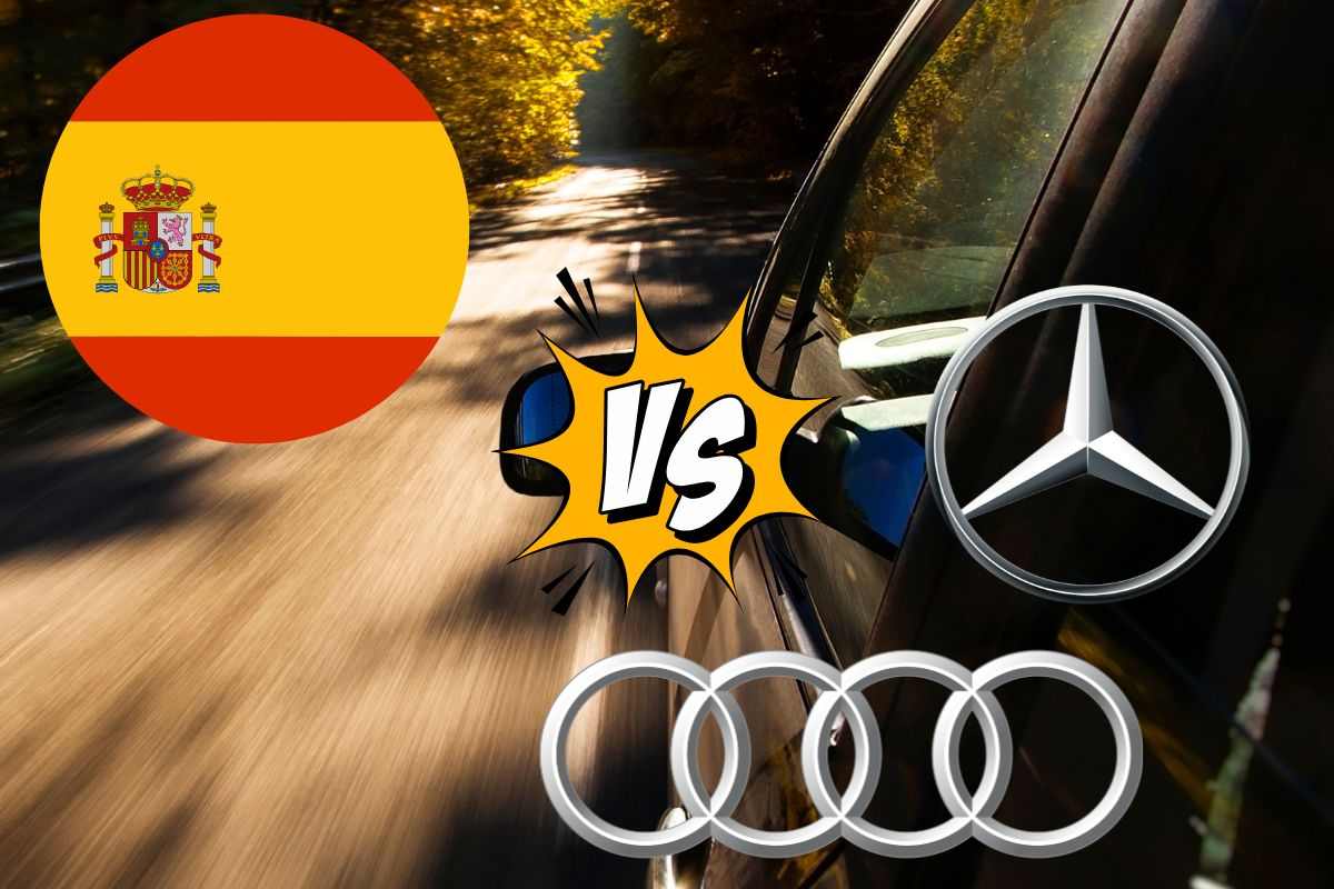 Auto Spagna Mercedes Audi