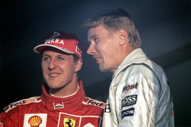 Mika Häkkinen, Michael Schumacher 