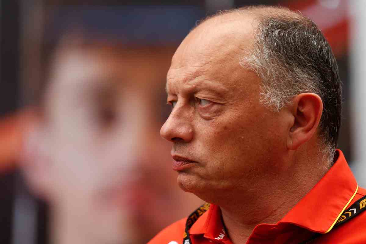 Il team principal della Ferrari Frederic Vasseur