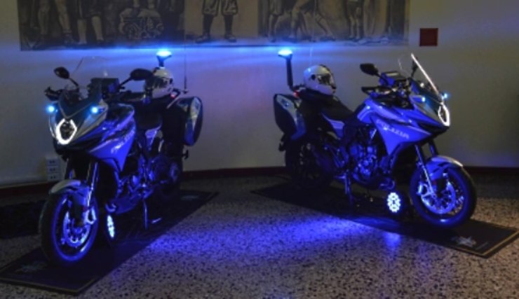 Moto MV Agusta per la Polizia