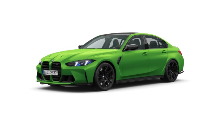 La BMW M3 attualmente sul mercato