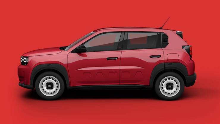 La nuova FIat Grande Panda RED