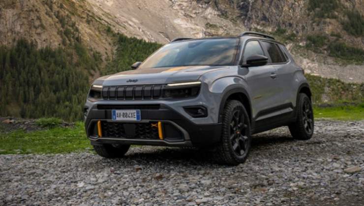 La nuova Jeep Avanger