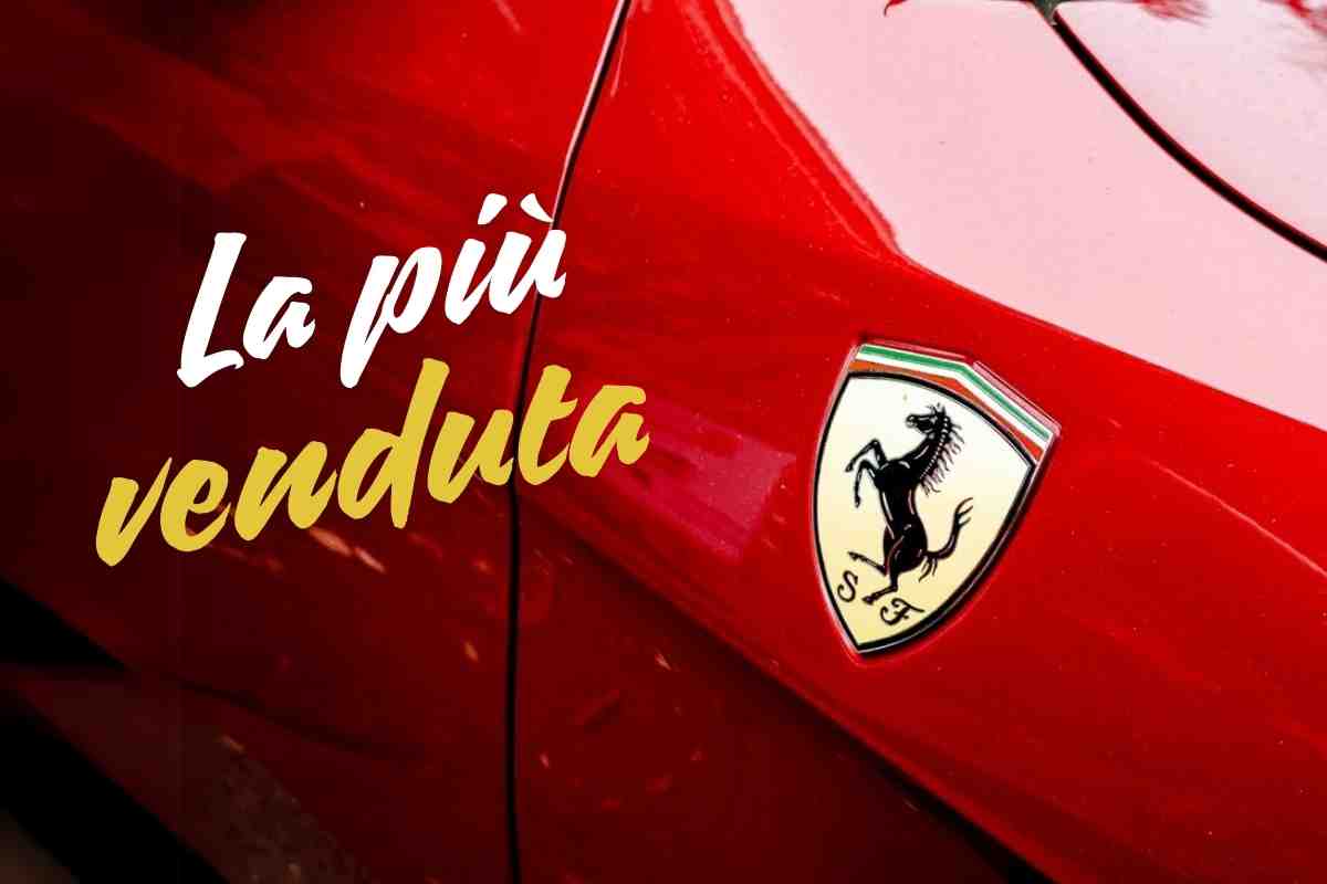 Ferrari più venduta