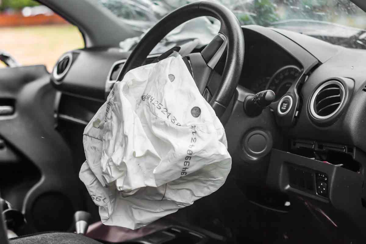 Airbag in auto