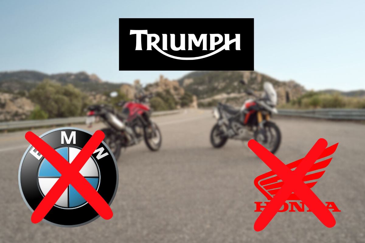 Triumph batte sia Honda che BMW