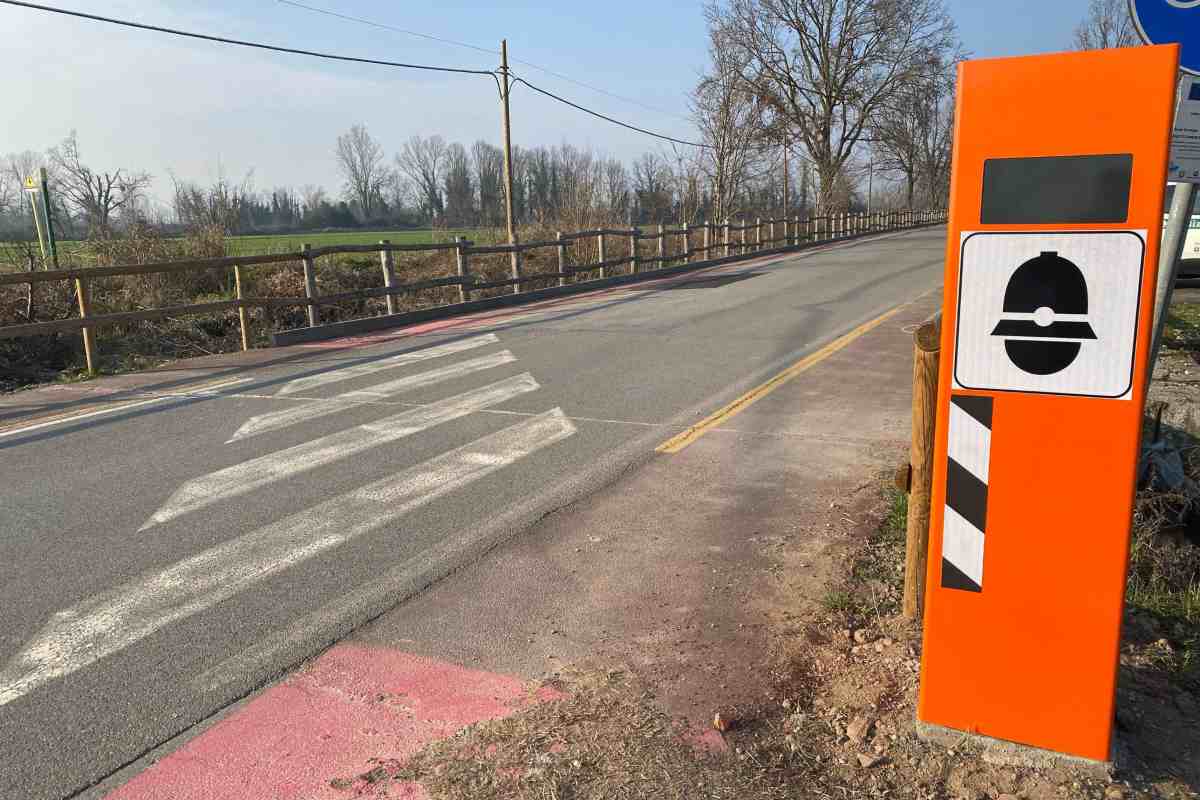 Un Autovelox in strada