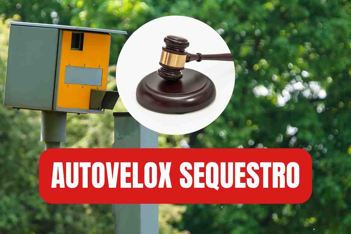 Sequestro autovelox