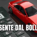 bollo esenzione auto