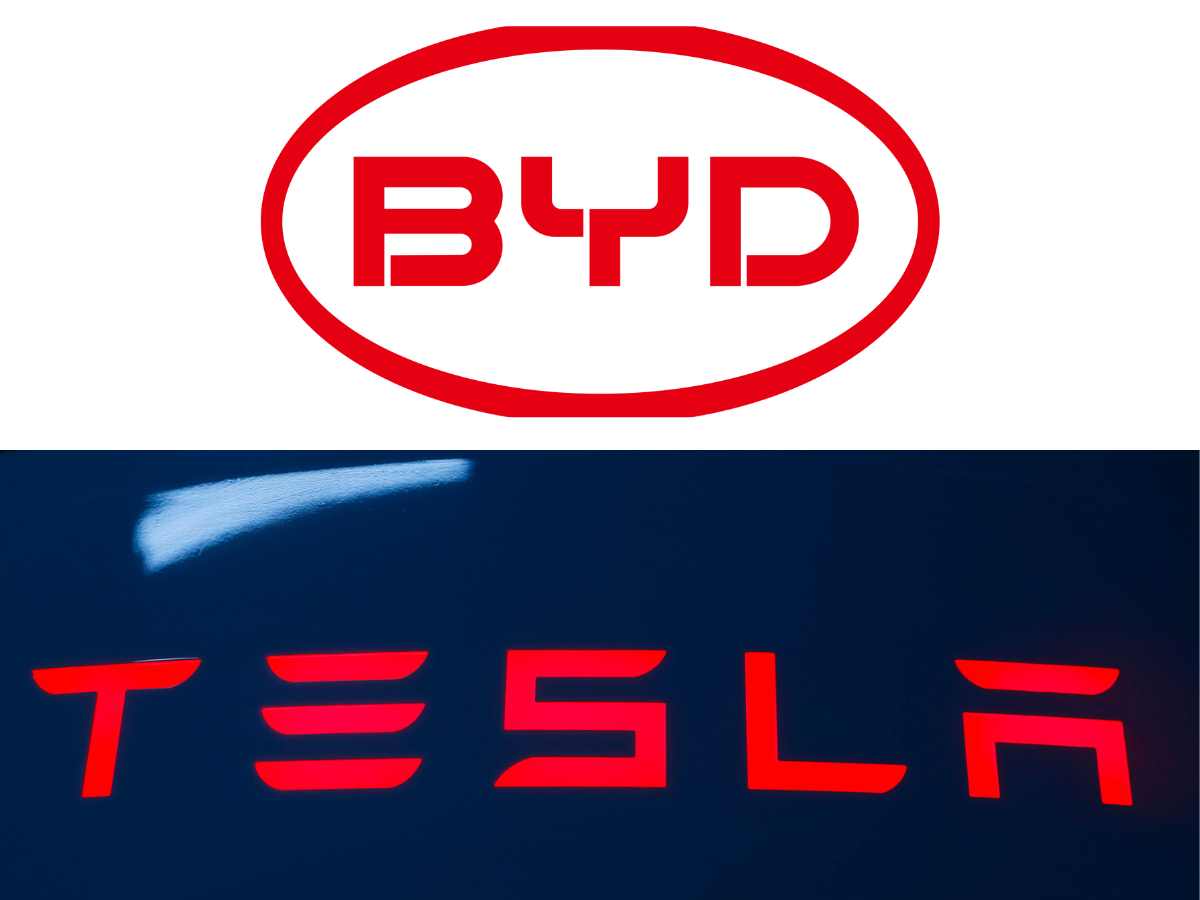 byd e tesla