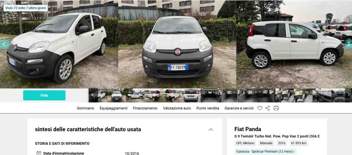 FIAT Panda a meno di 7mila euro, la pazza "offerta": come comprarla a questo prezzo