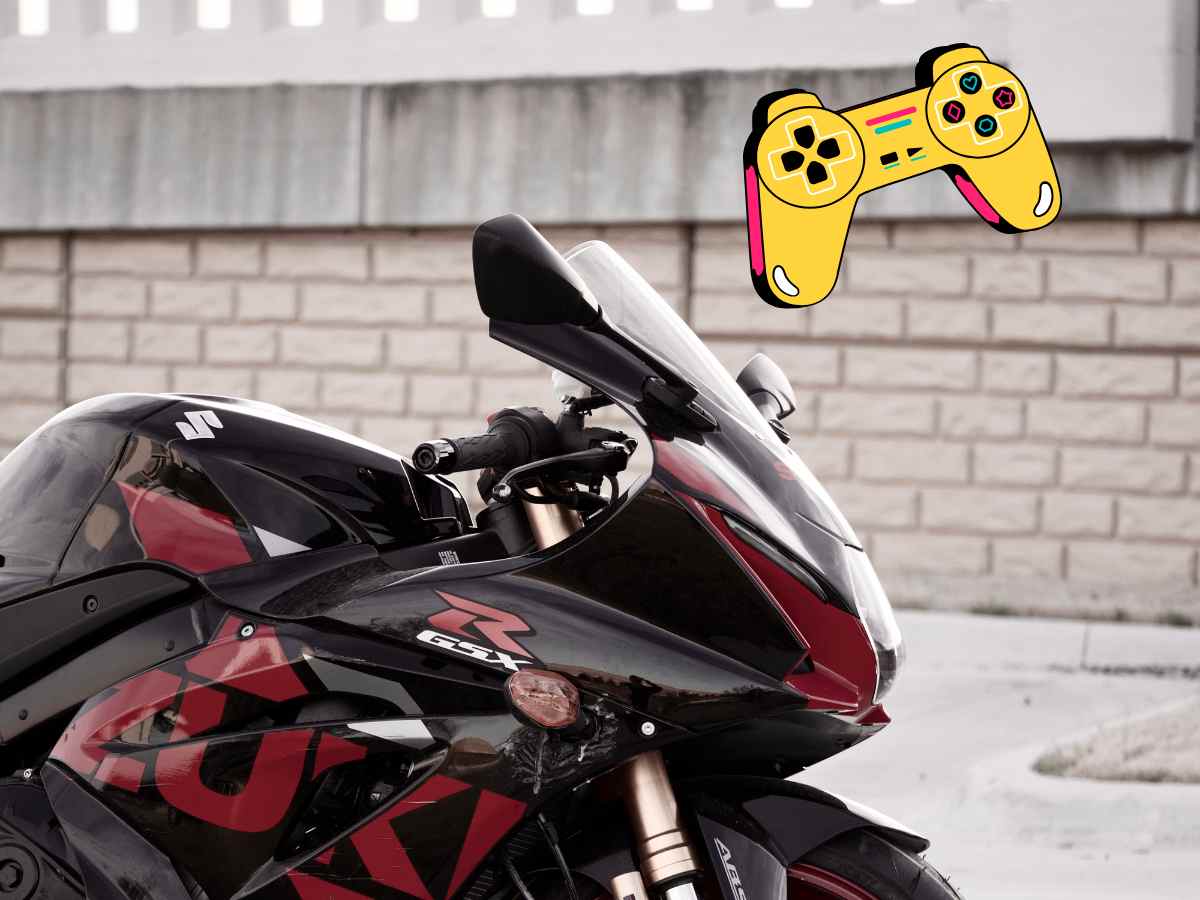 moto da videogioco