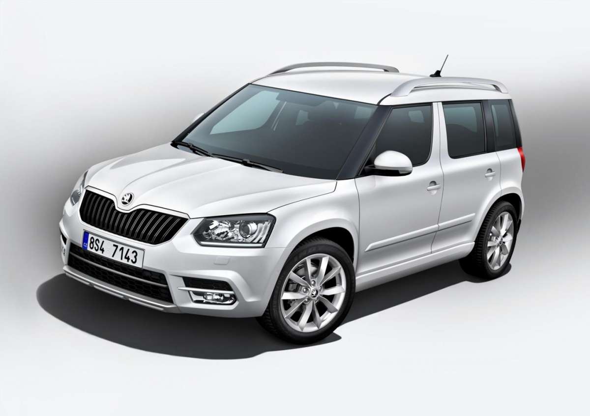 Skoda yeti restyling