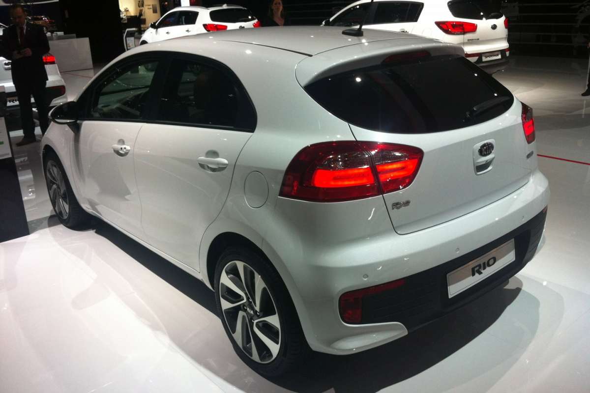 Kia rio restyling